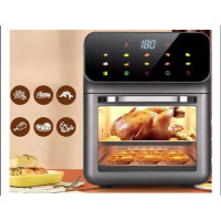 Аерофритюрниця Hoffmans HM-786 Premium 12 л, 2400 Вт багатофункціональна безмасляна мультипіч з грилем